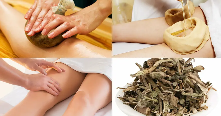 Janu Vasti warm oil treatment